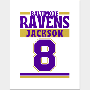 Baltimore Ravens Jackson 8 Edition 3 Posters and Art